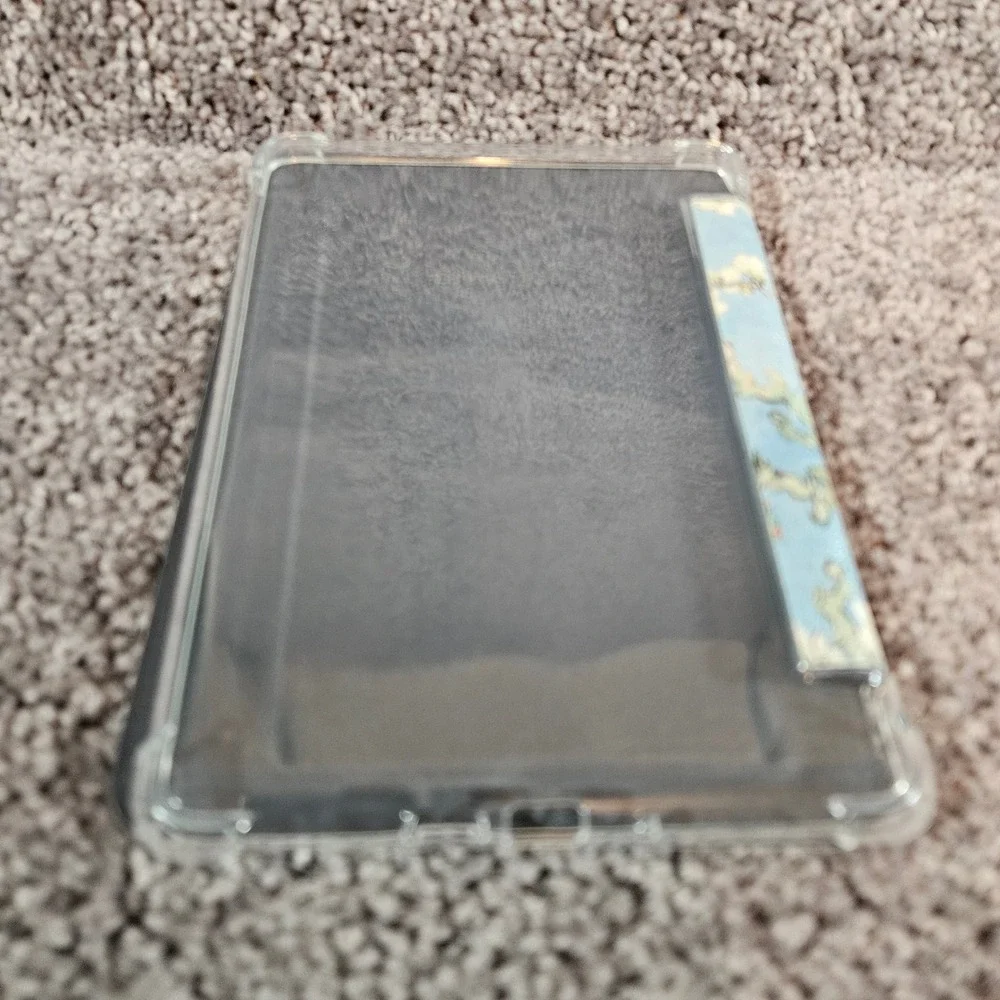 Walnew Kindle Paperwhite Case Almond Blossom Floral Clear Back Cover New